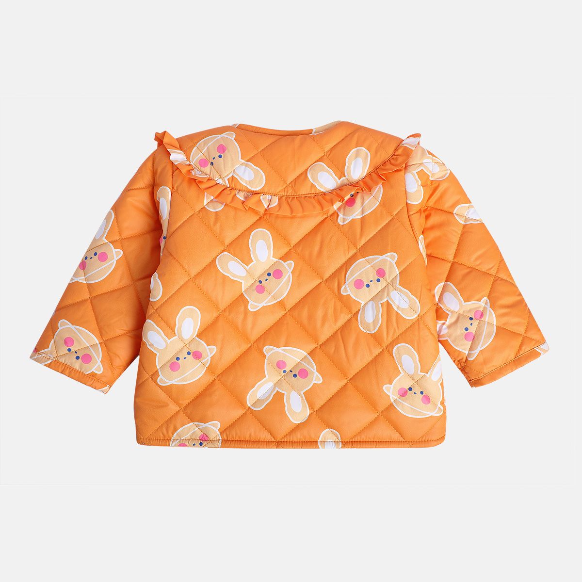 Girls Orange Pack Of 1 Jacket