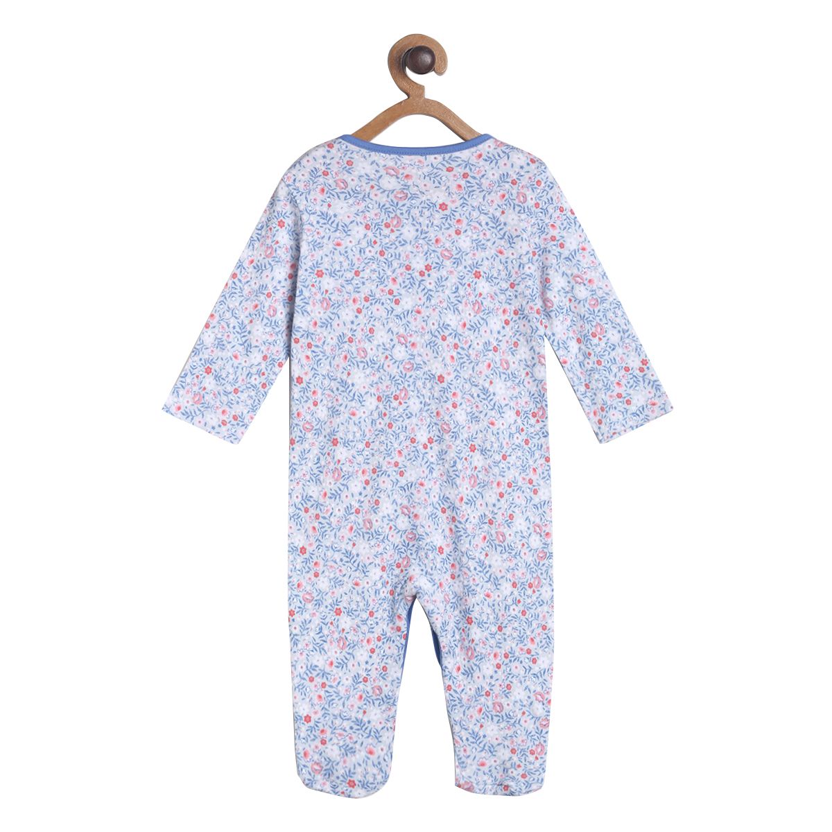 Pack of 2 sleepsuit - light blue for New Born