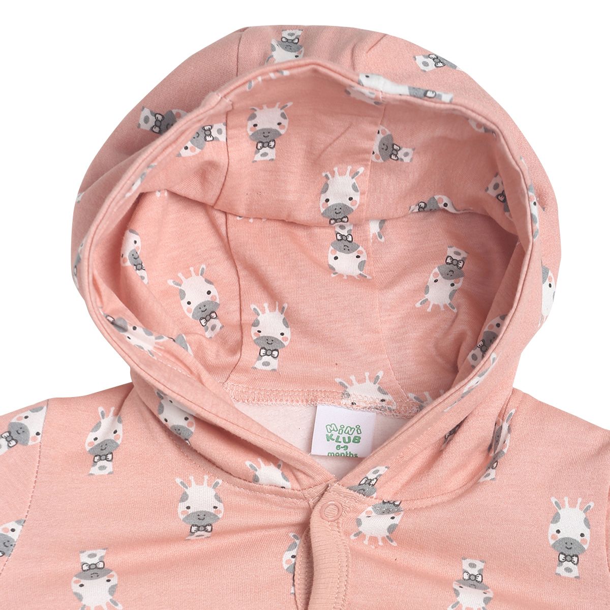 Pack of 1 knit jacket - peach for 3-6 Months