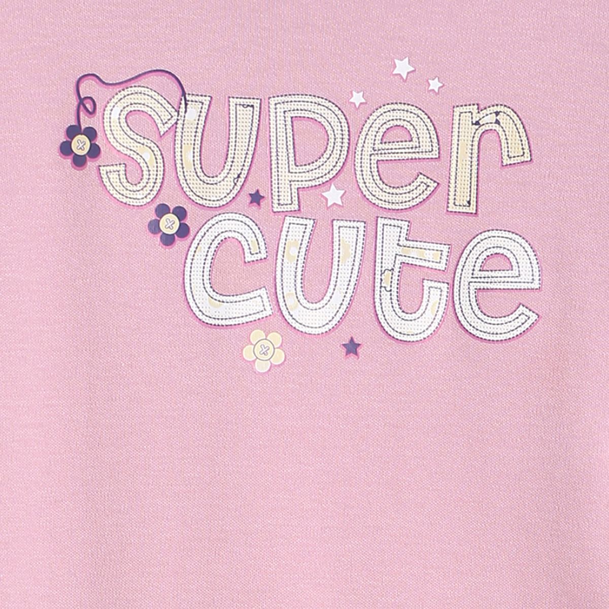 Pack of 1 sleepsuit - pink for New Born