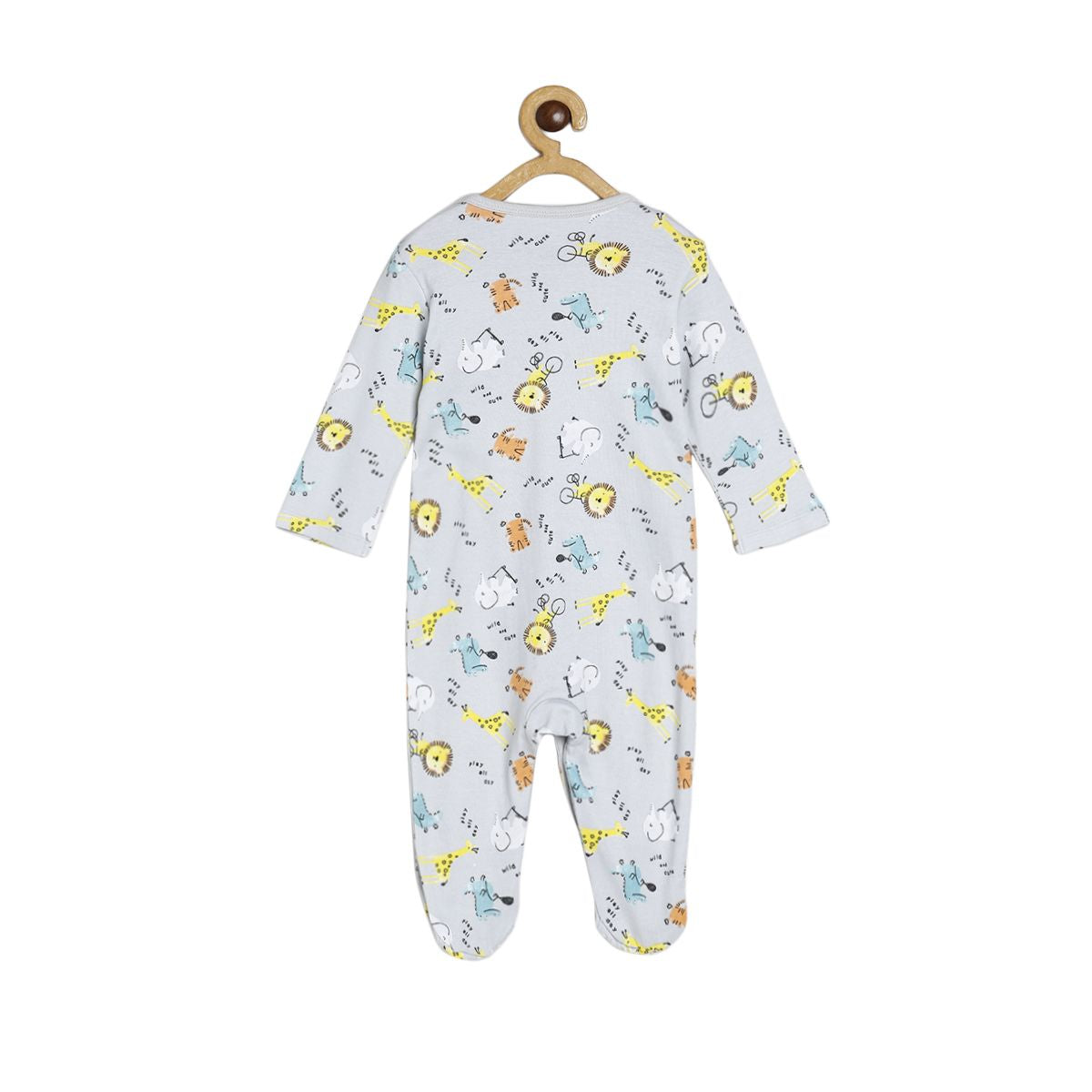 Boys Multicolor Pack Of 2 Sleep Suit