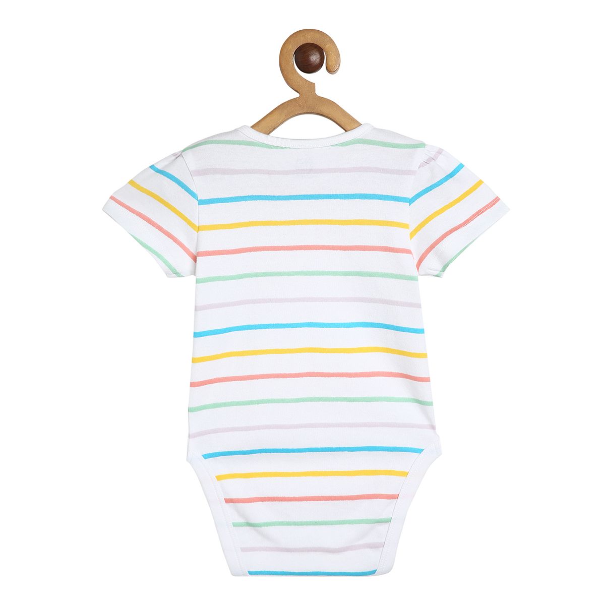 Girls Multicolor Pack Of 3 Body Suit