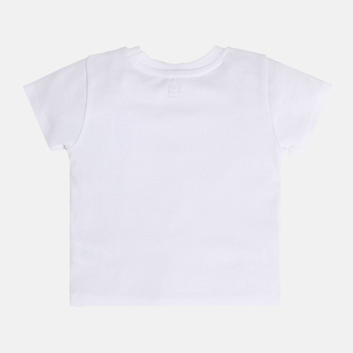 Boys Cotton Pack Of 2 Half Sleeves Trees & Animal Printed T-shirt - Navy Blue & White