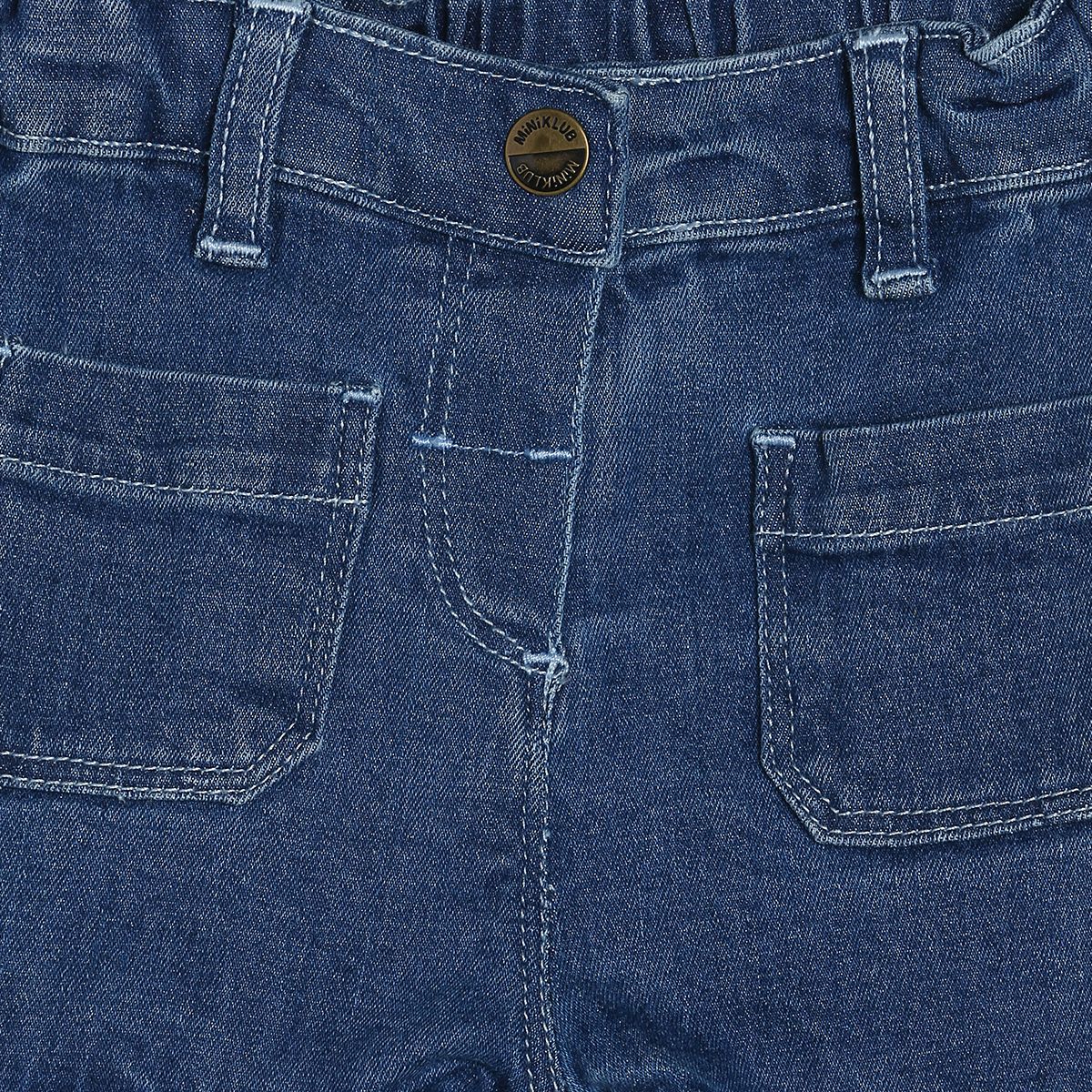 Girls Blue Pack Of 1 Shorts