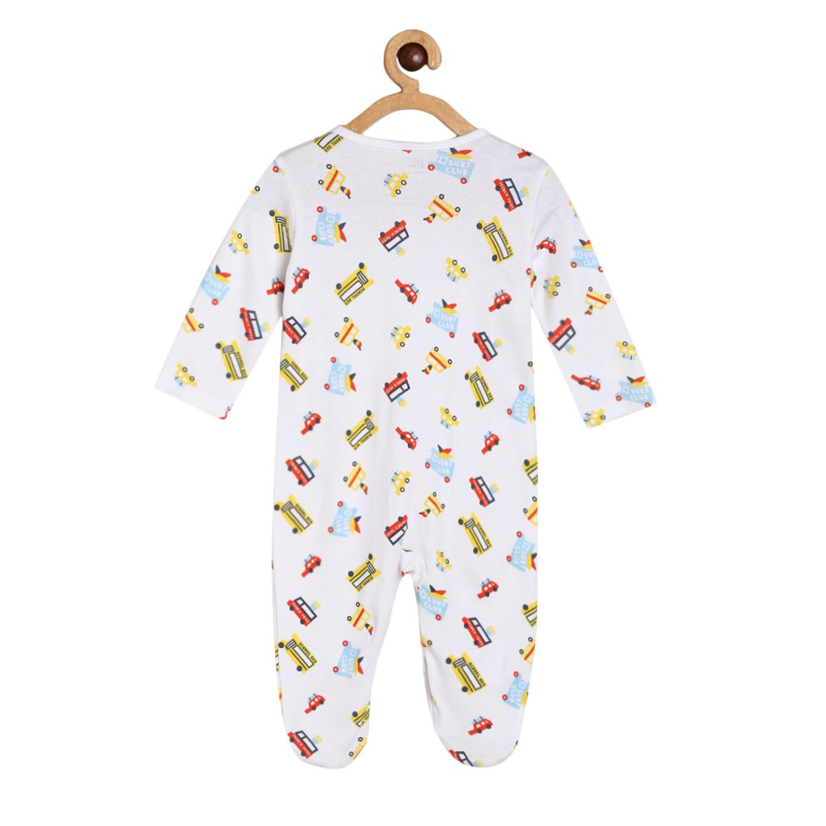 Boys Multicolor Pack Of 2 Sleep Suit