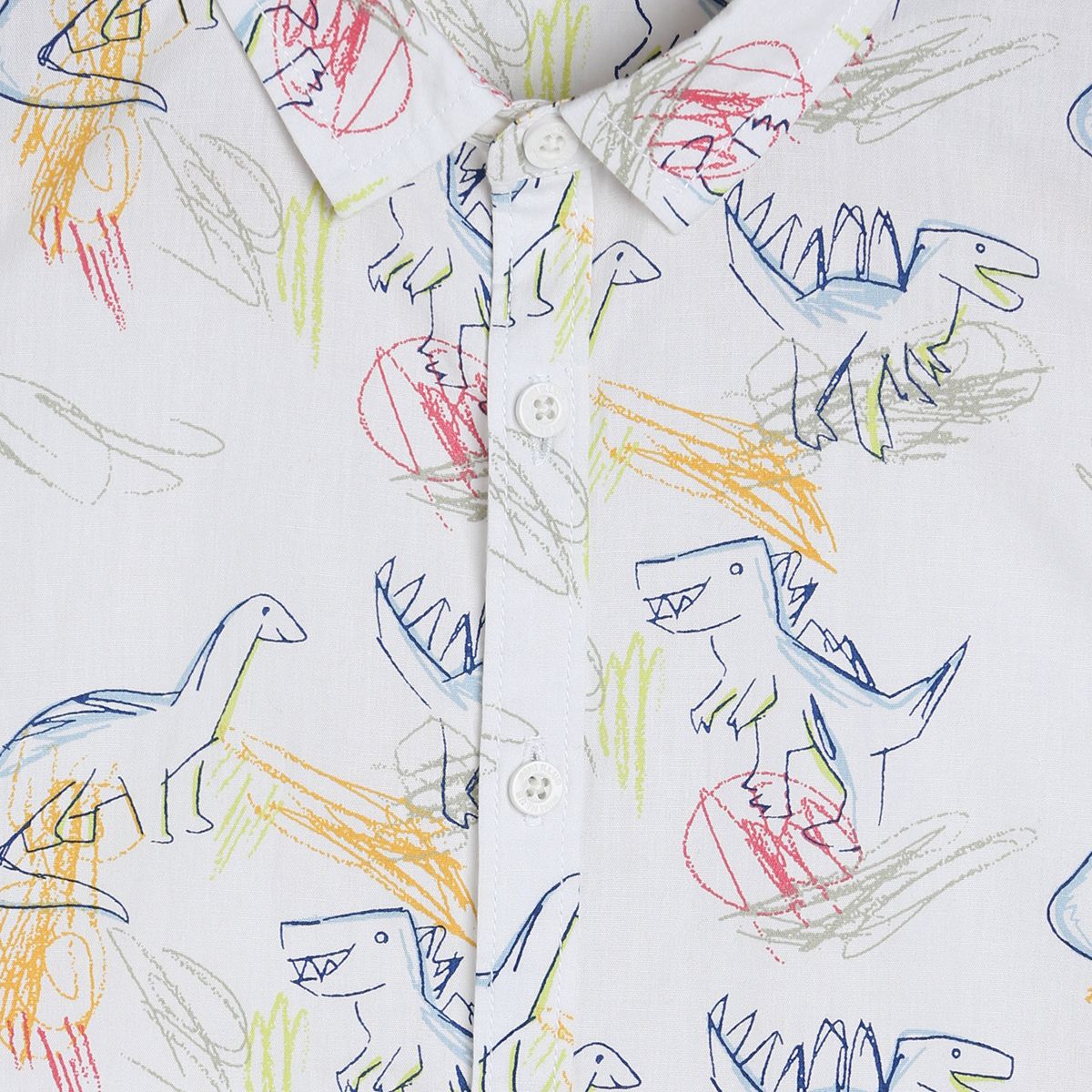 Boys White Pack Of 1 Shirt