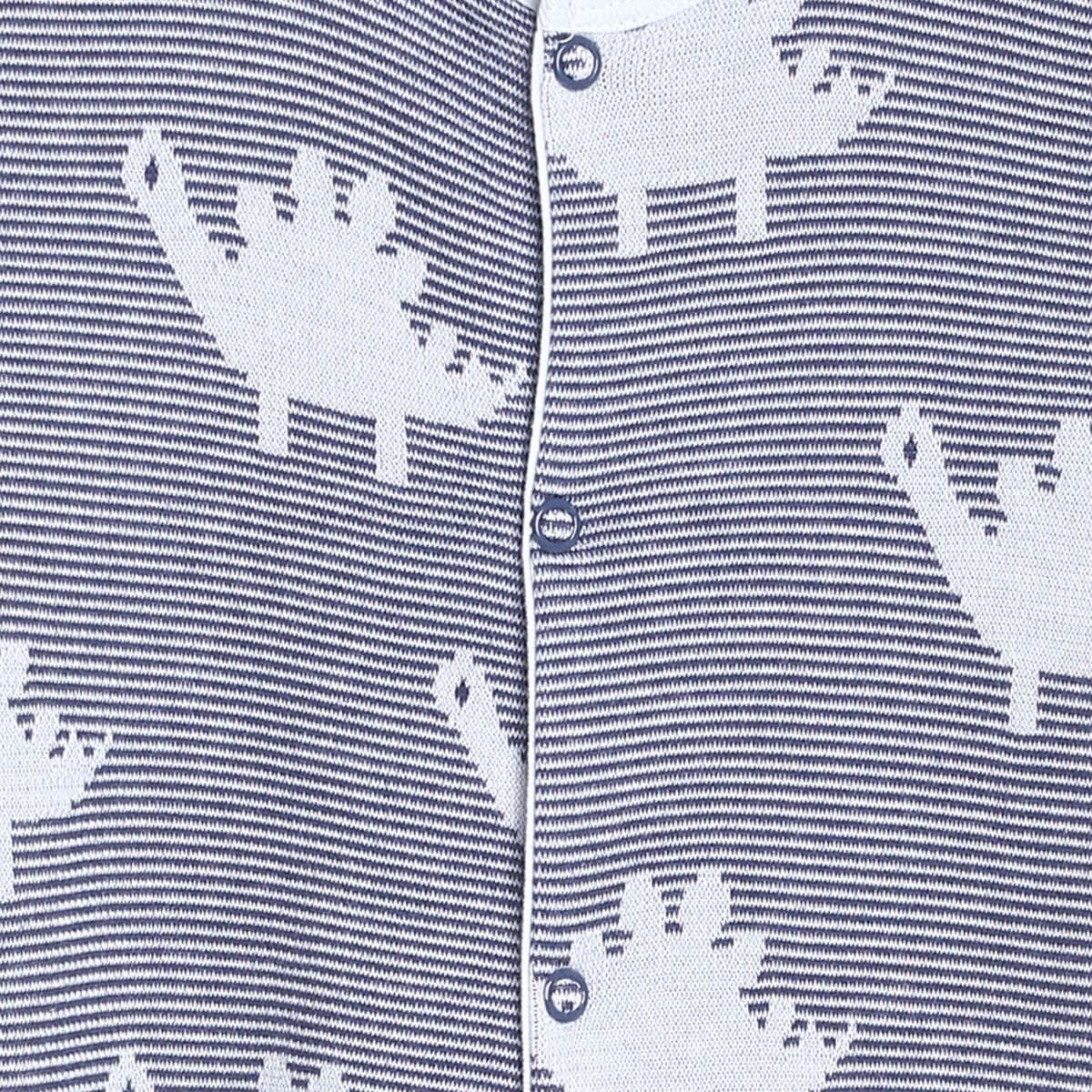 Pack of 1 sleep suit - navy for New Born