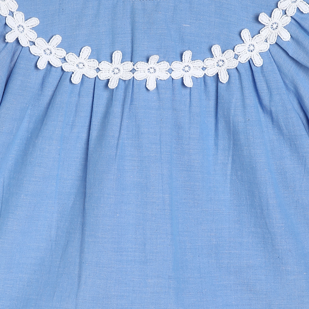 Girls Blue Pack Of 1 Woven Top