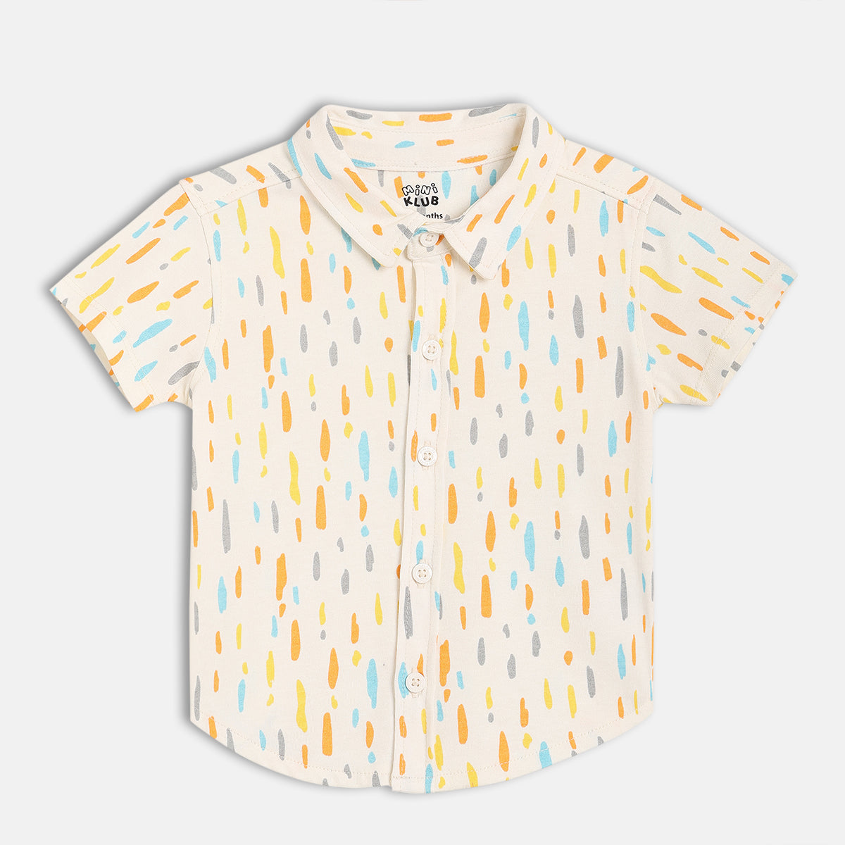 Boys White Short Sleeve Top And Bottom