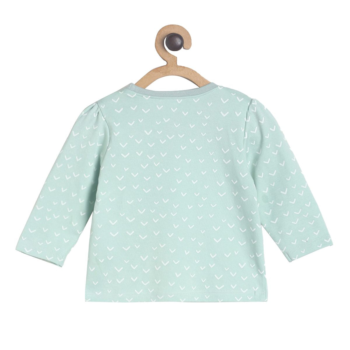 Pack of 2 knit top - light blue for 0-3 Months
