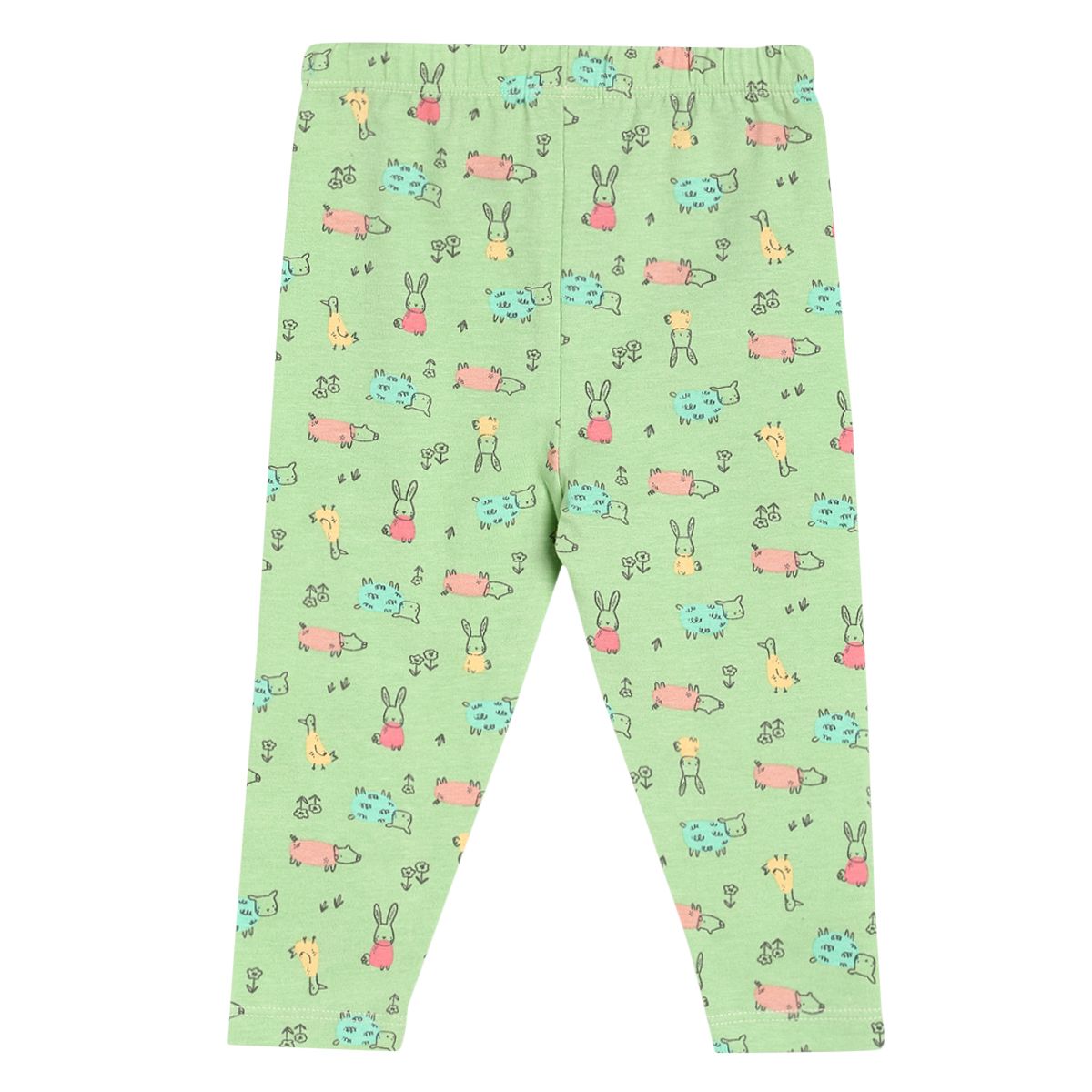 Girls Multicolor Pack Of 3 Legging