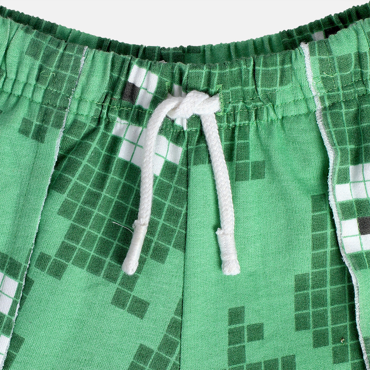 Boys Green Shorts