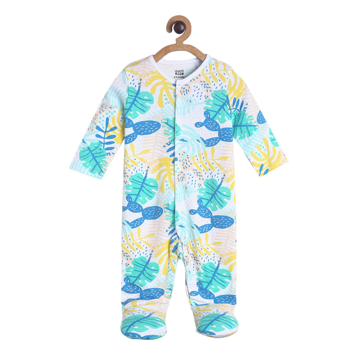 Boys Multicolor Pack Of 2 Sleep Suit