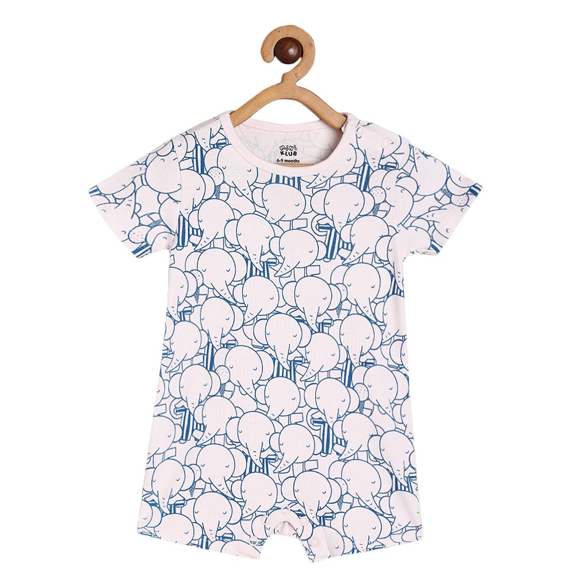 Boys Multicolor Pack Of 2 Romper