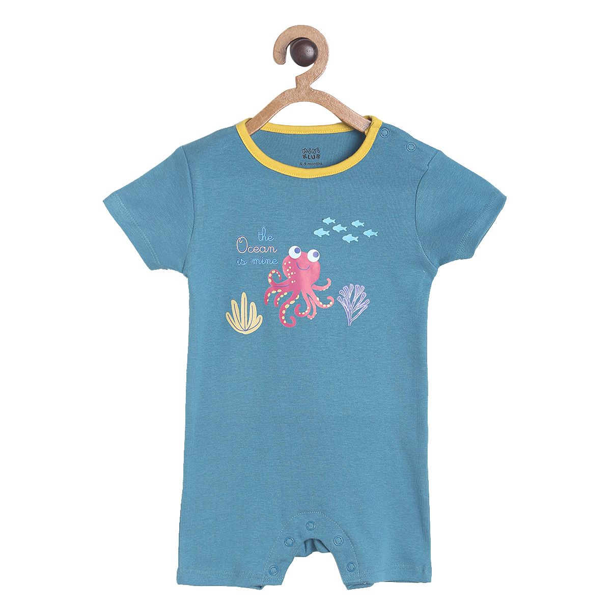Pack of 2 romper - light brown for New Born