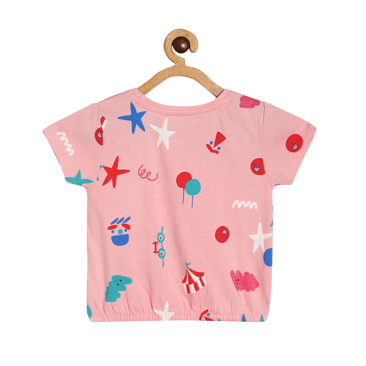 Girls Pink Pack Of 2 Lounge Wear