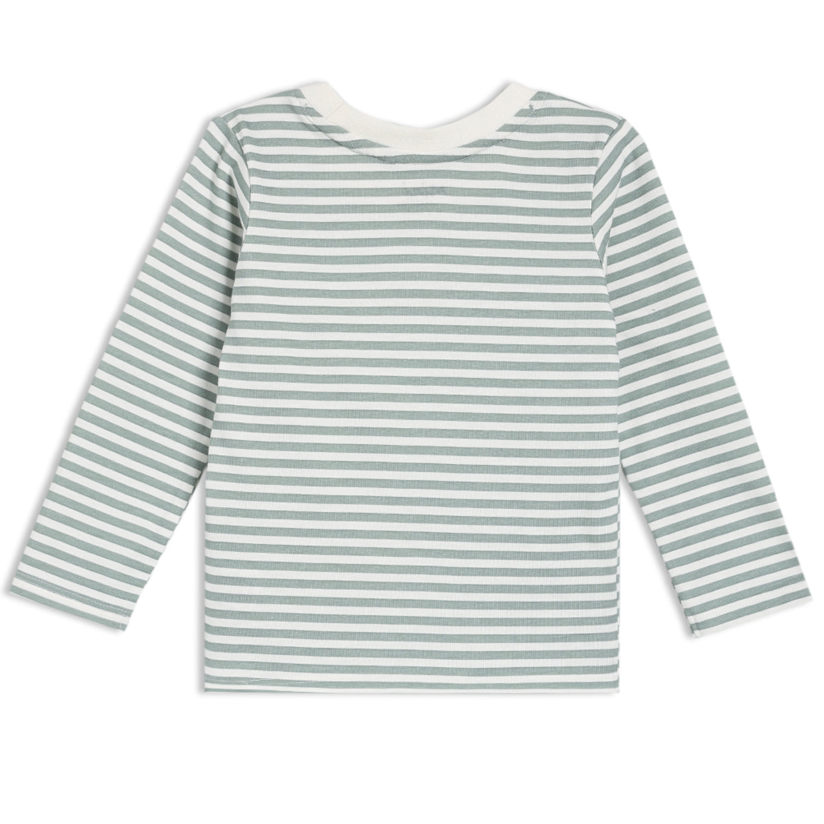 Unisex Blue Boat Neck Cap Sleeve Top And Bottom