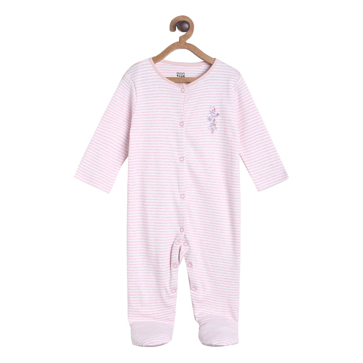 Pack of 2 sleepsuit - light blue for New Born
