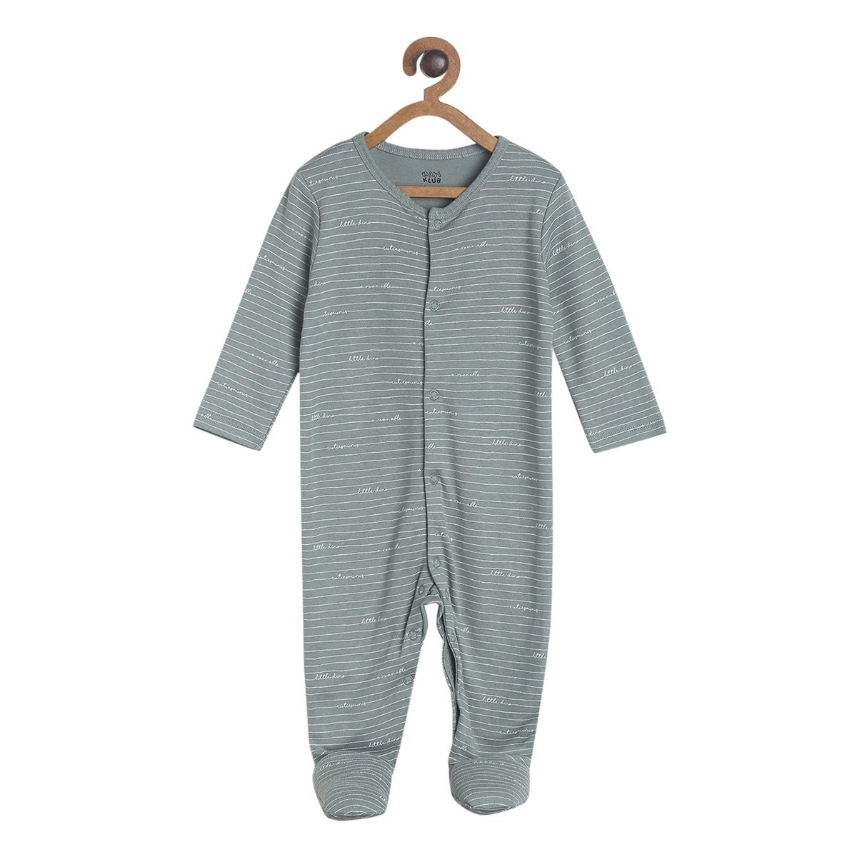 Pack of 2 sleepsuit - brown for New Born