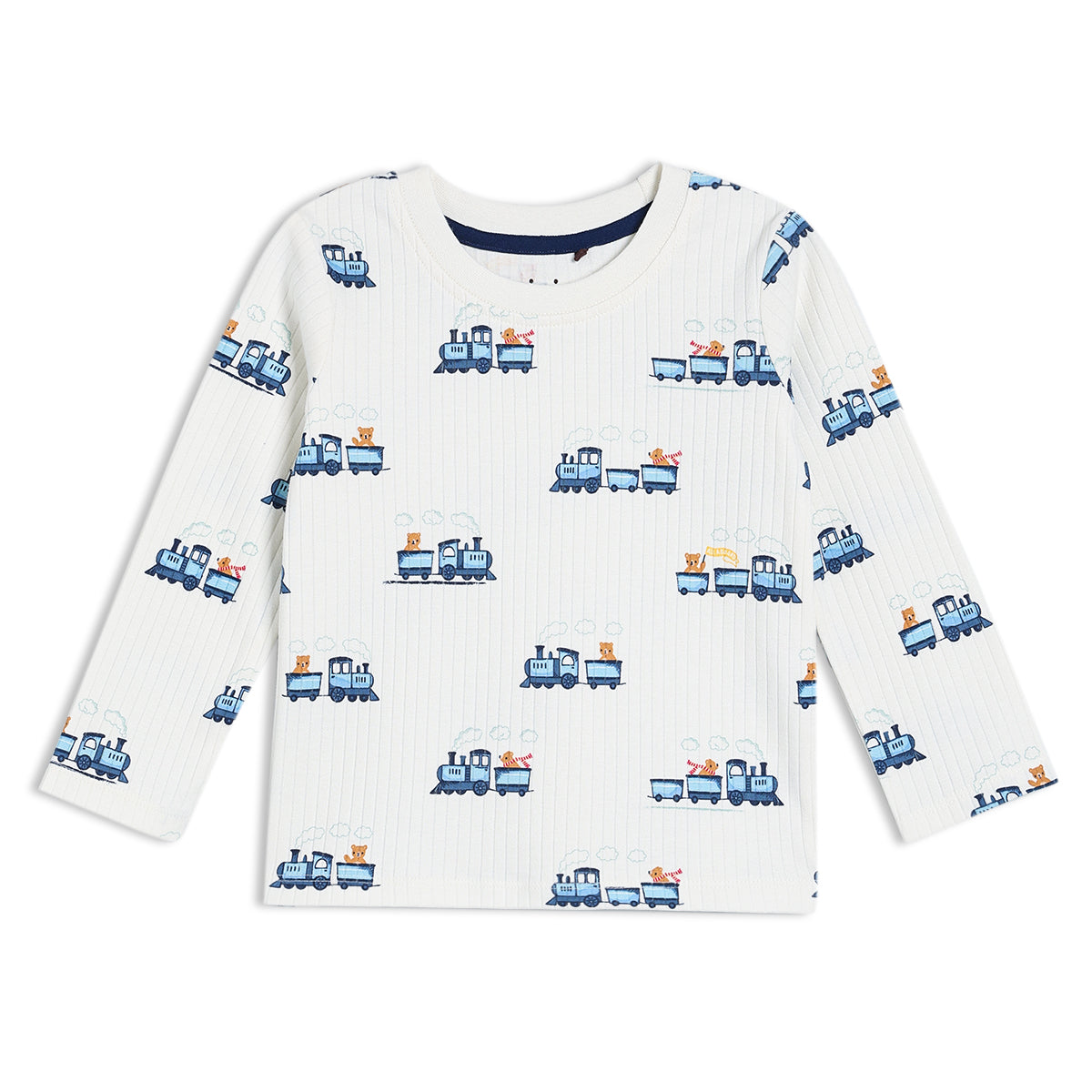 Boys Multi Boat Neck Cap Sleeve T-Shirt