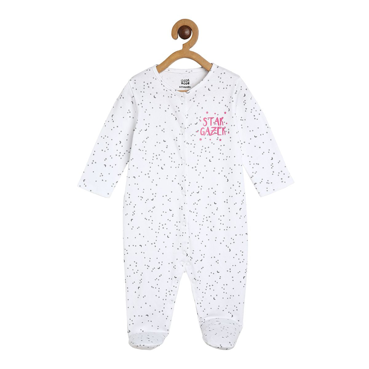 Girls Multicolor Pack Of 2 Sleep Suit