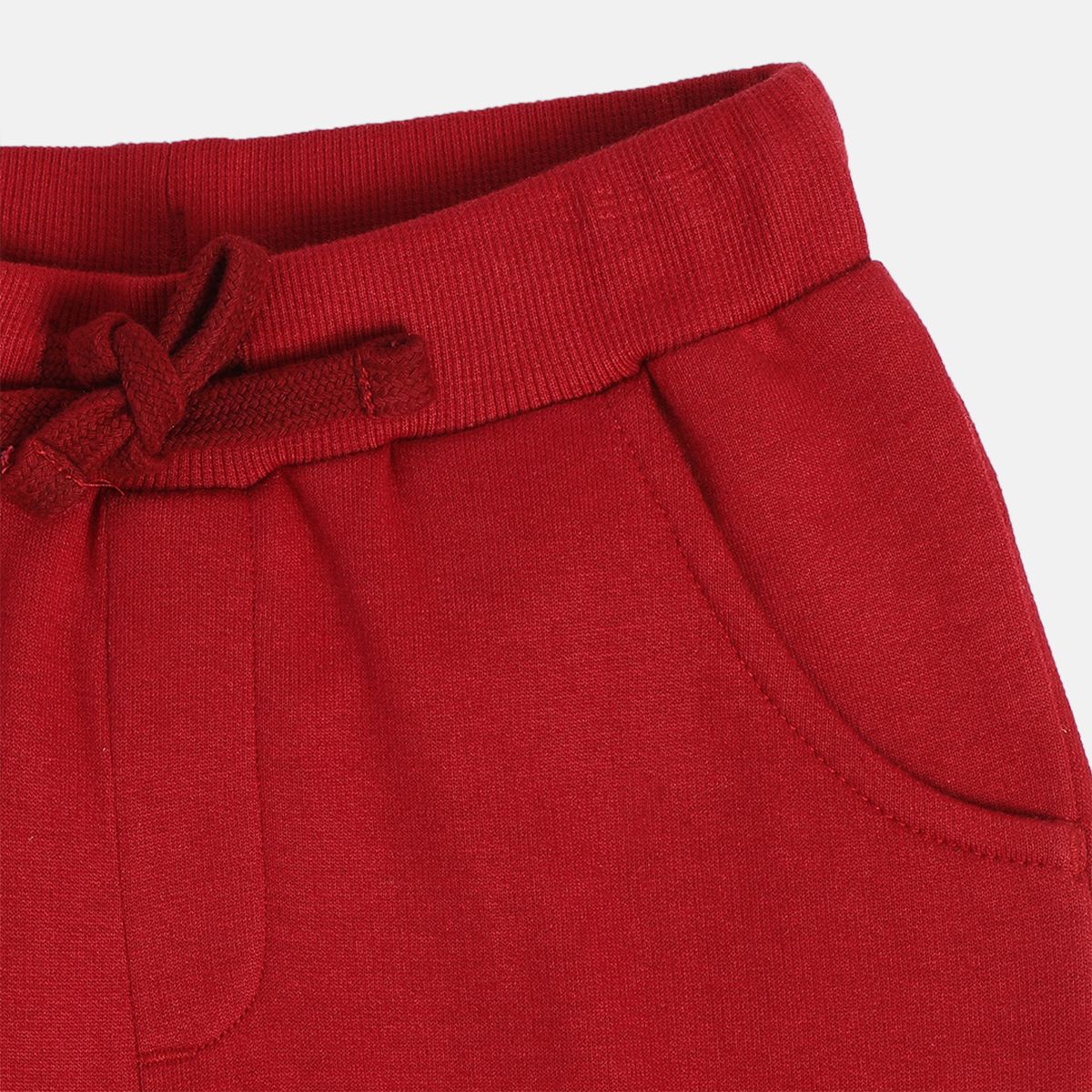 Boys Red Allarround Elastic Full Length Jogger