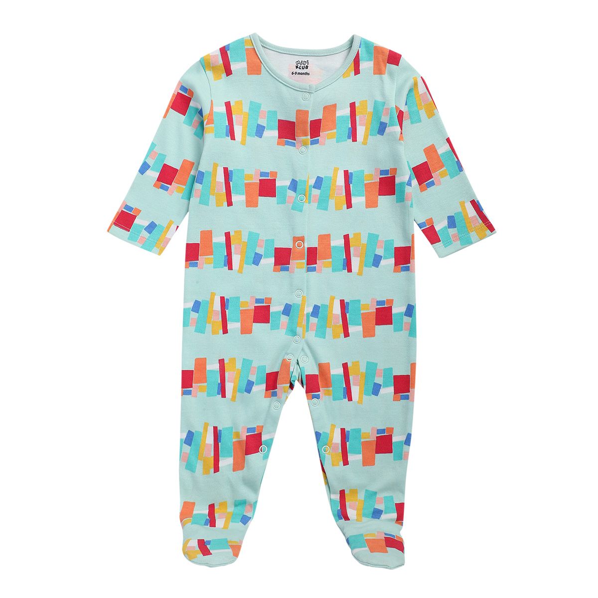 Girls Multicolor Pack Of 2 Sleep Suit