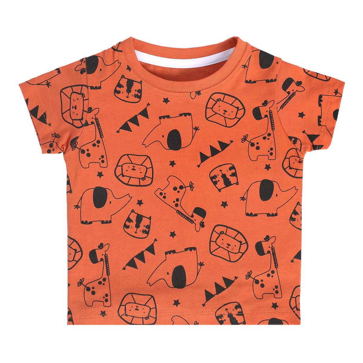 Boys Multicolor Pack Of 2 Top And Bottom