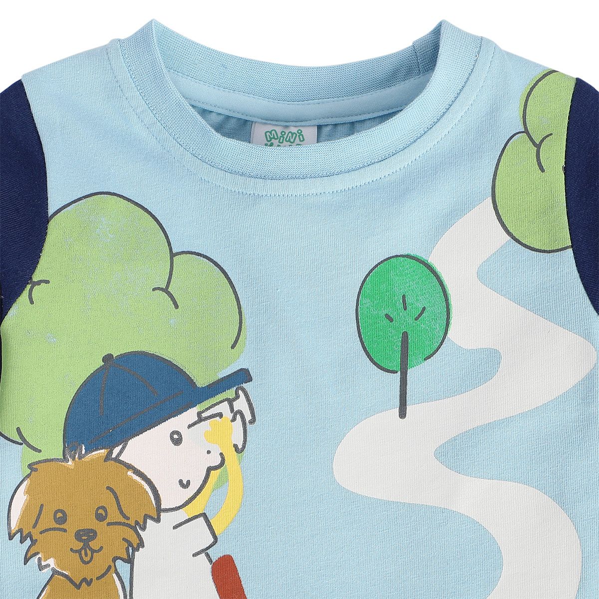 Boys Blue Pack Of 1 T-Shirt