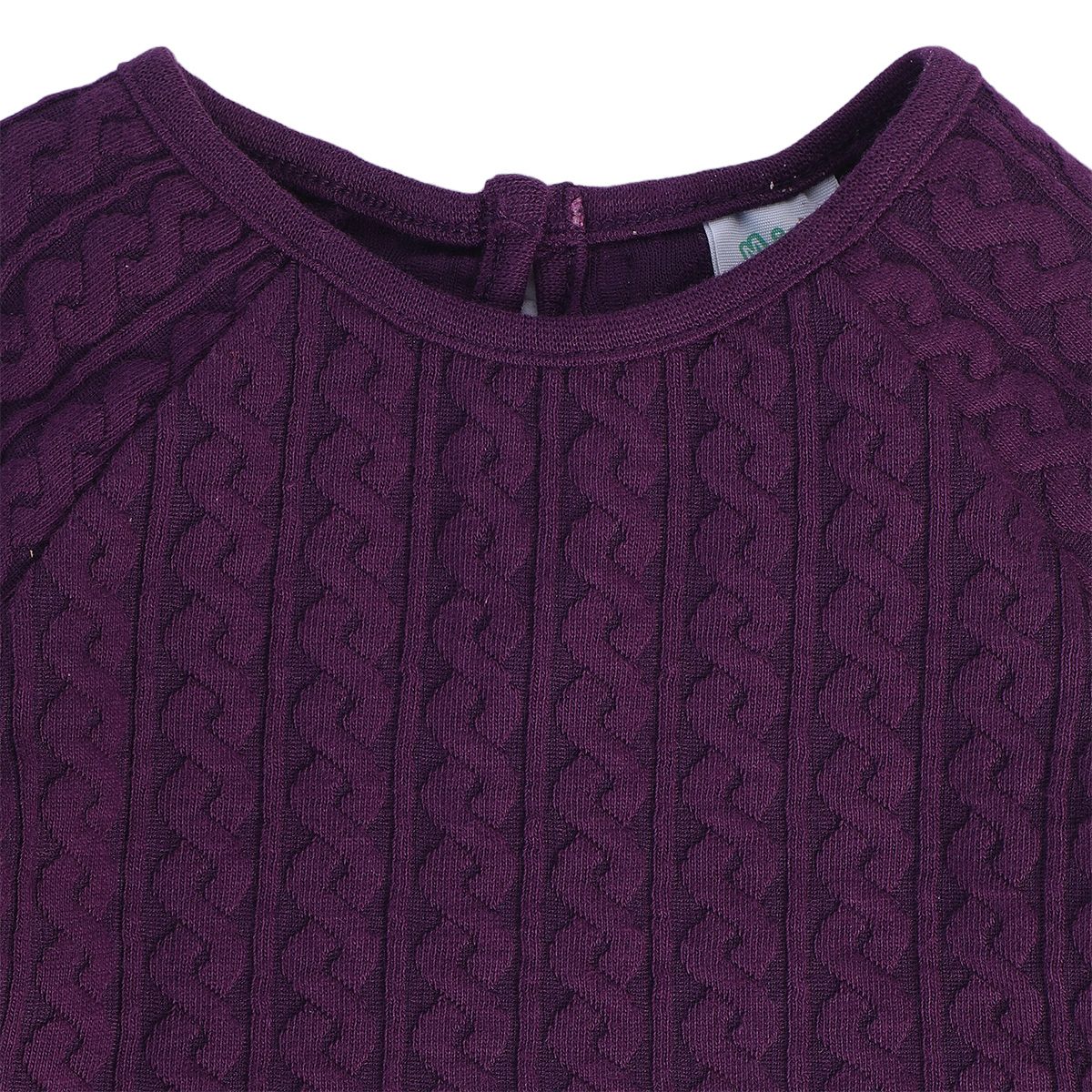 Girls Purple Pack Of 1 Knit Top