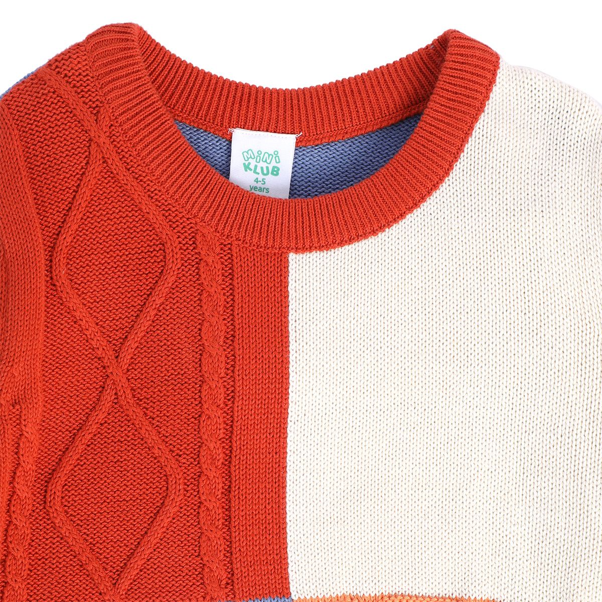 Boys Orange Sweater