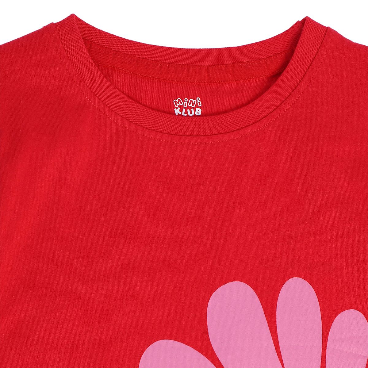 Girls Red Knit Top