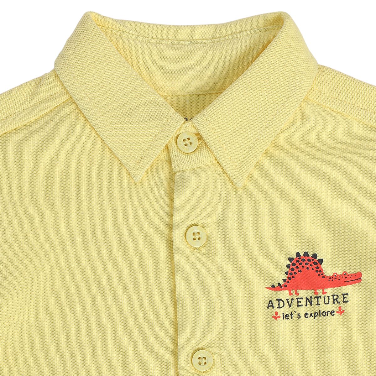 Boys Yellow Pack Of 1 Shirt