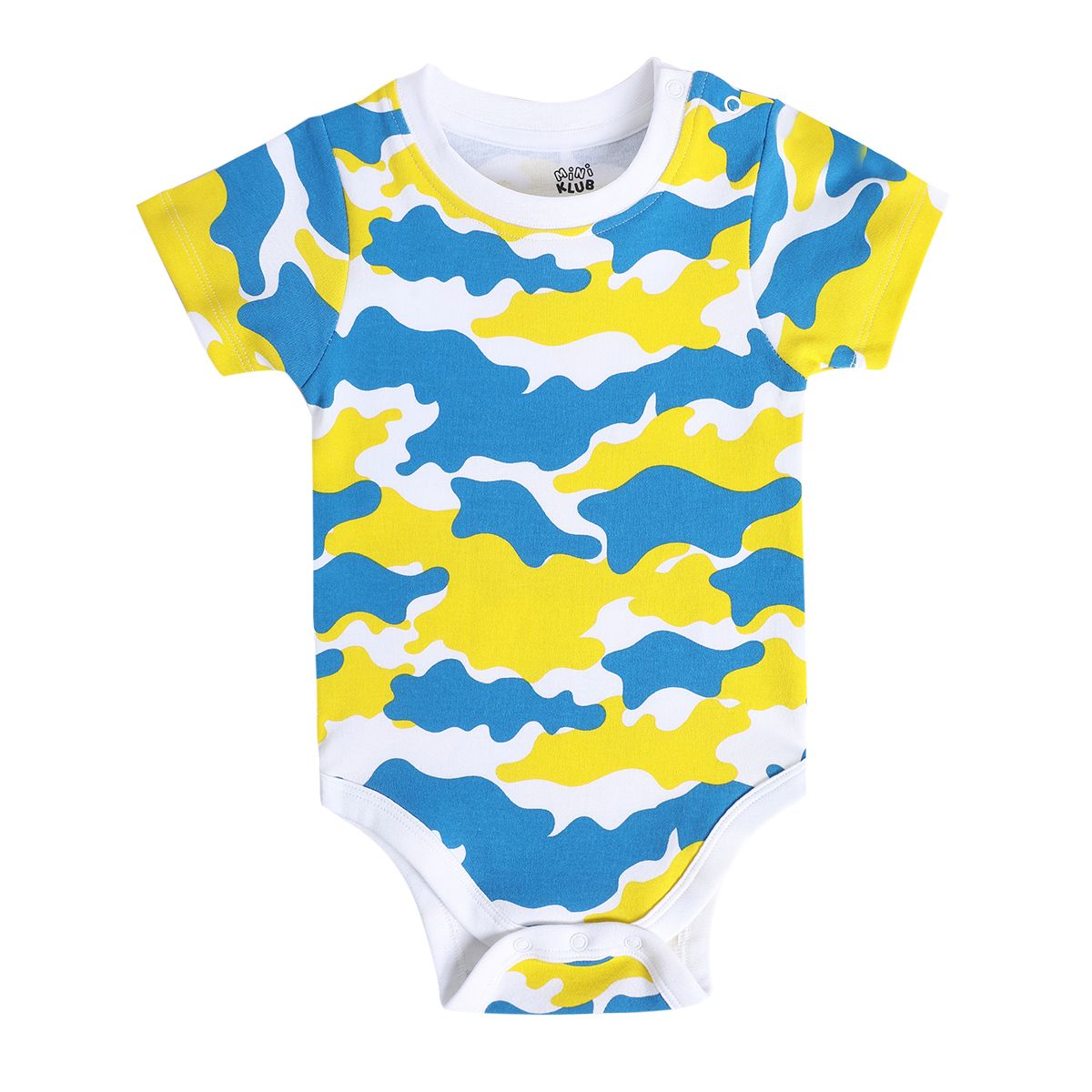 Boys Multicolor Pack Of 3 Body Suit