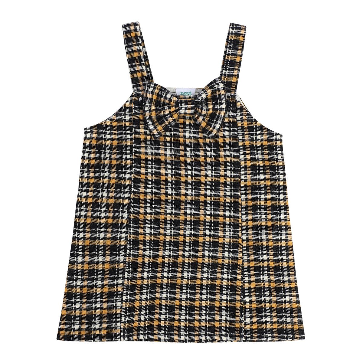 Girls Multicolor Pack Of 2 Pinny Set