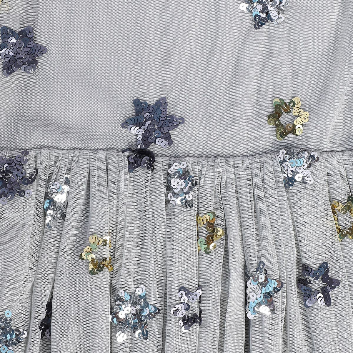Girls Grey Pack Of 1 Dress