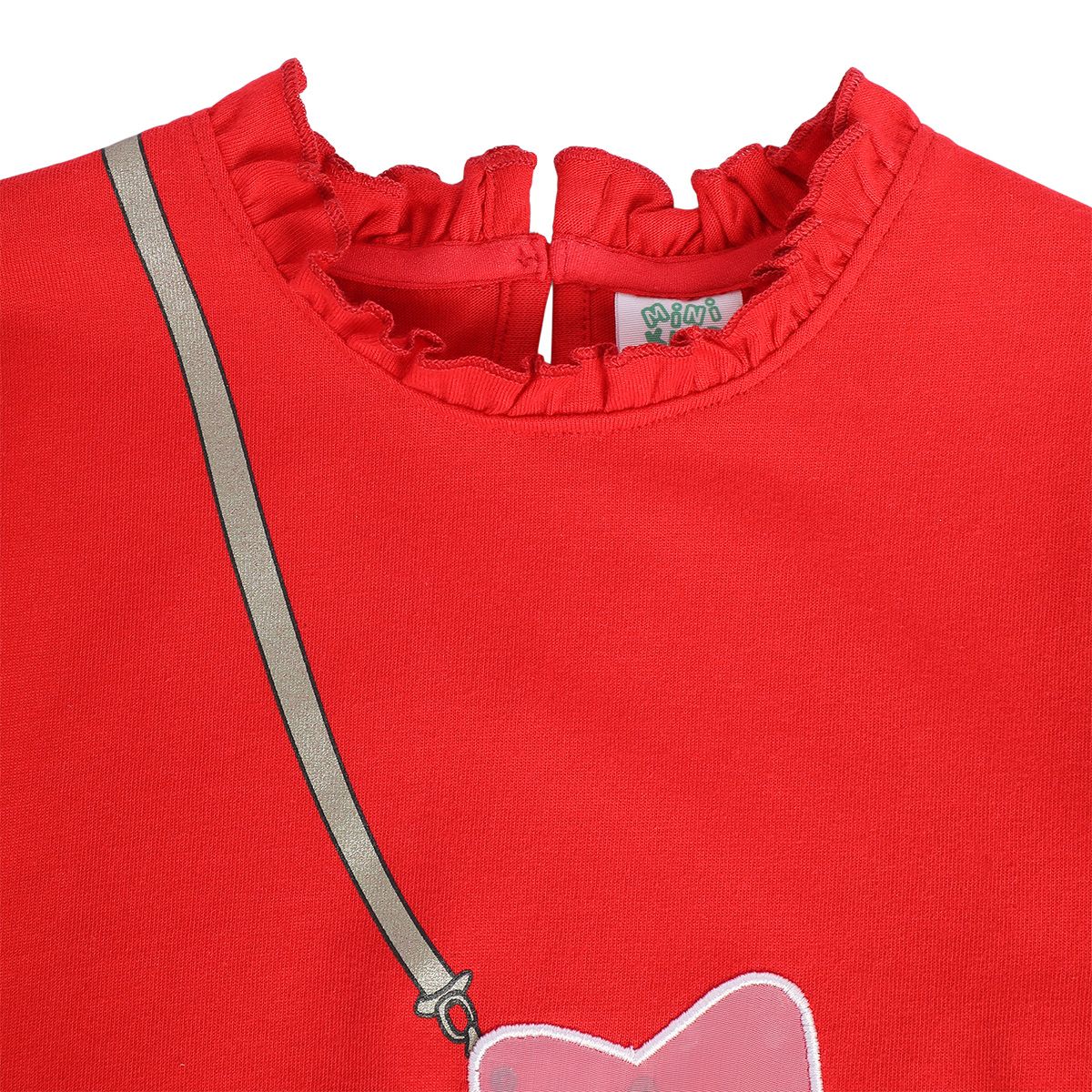 Girls Red Pack Of 1 Knit Top