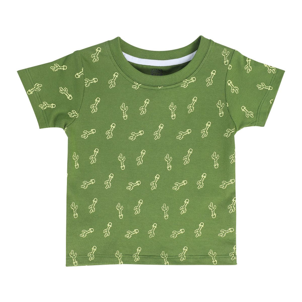 Boys Green Pack Of 2 Top And Bottom