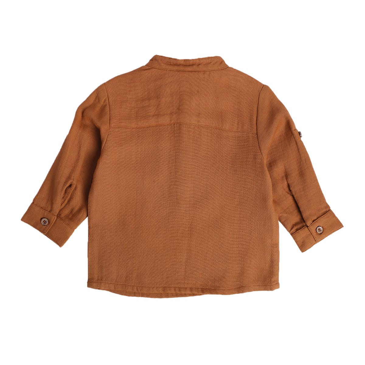 Boys Brown Pack Of 1 Shirt