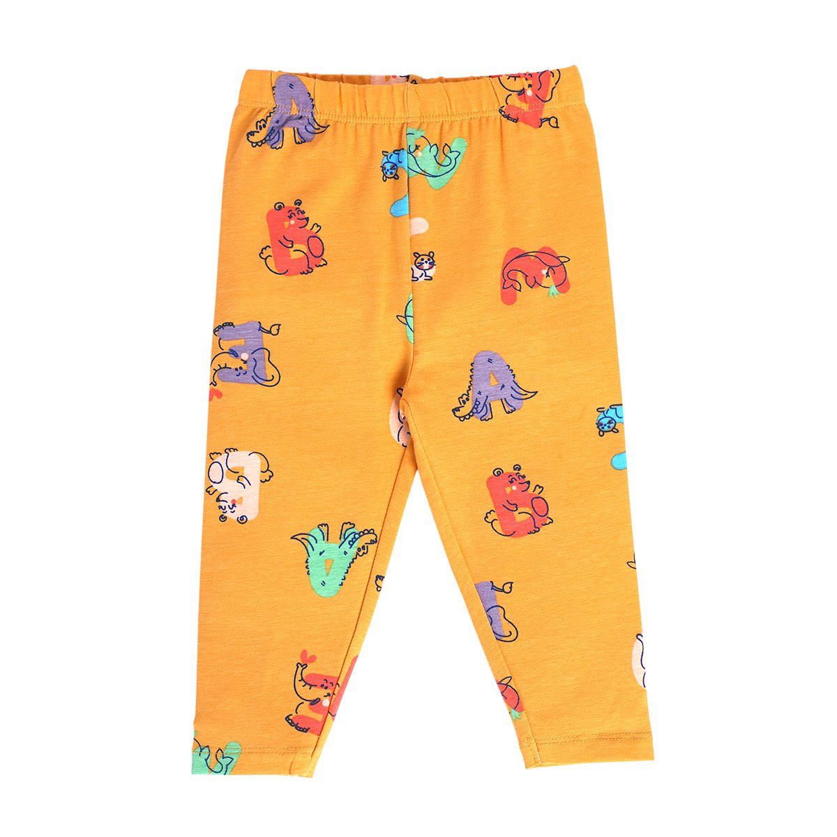 Girls Multicolor Pack Of 3 Legging