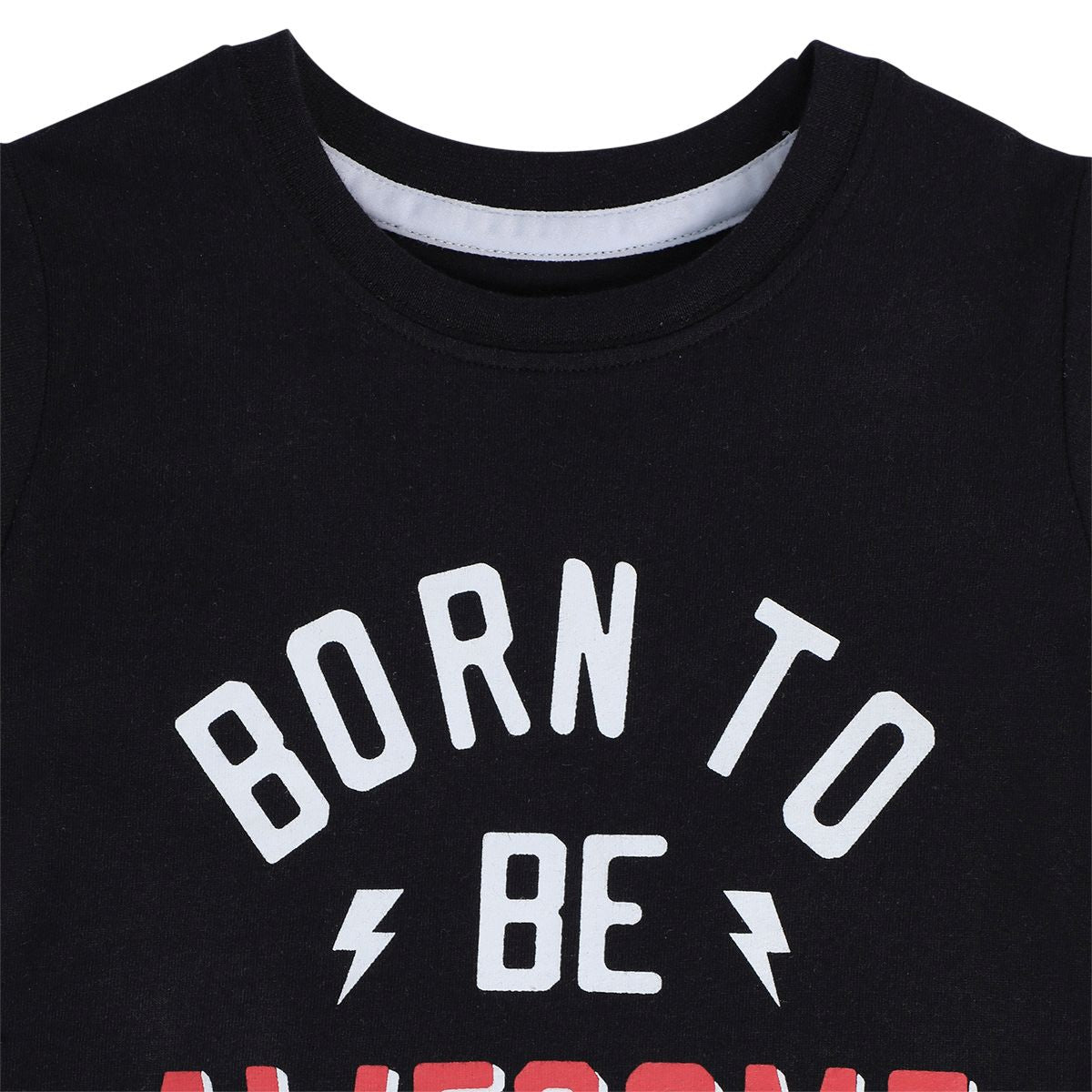 Boys Black Pack Of 1 T-Shirt
