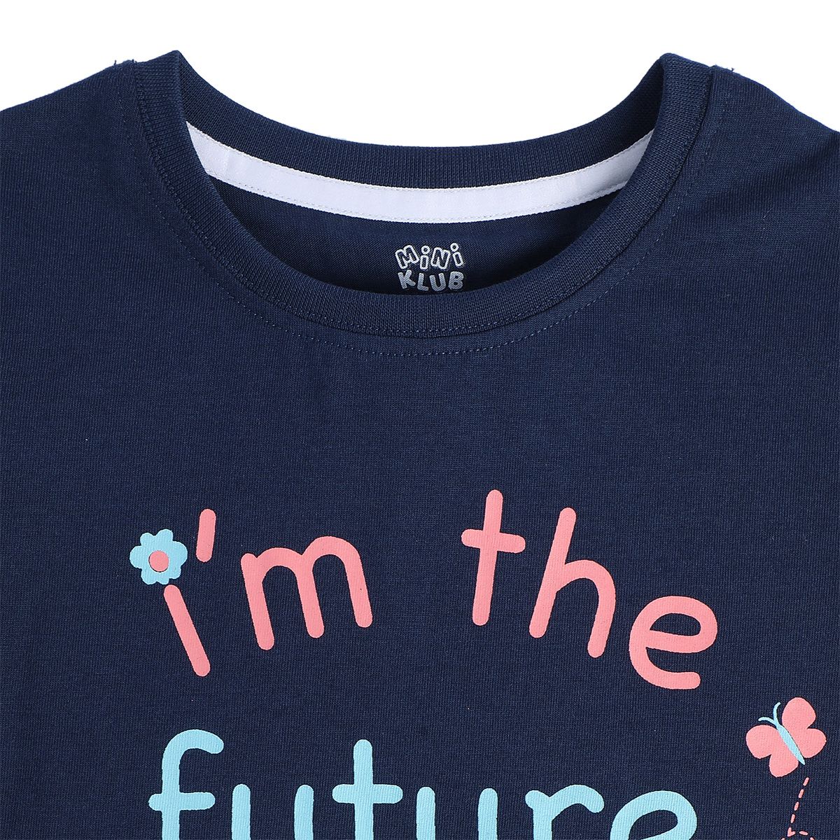 Girls Blue Pack Of 1 Knit Top