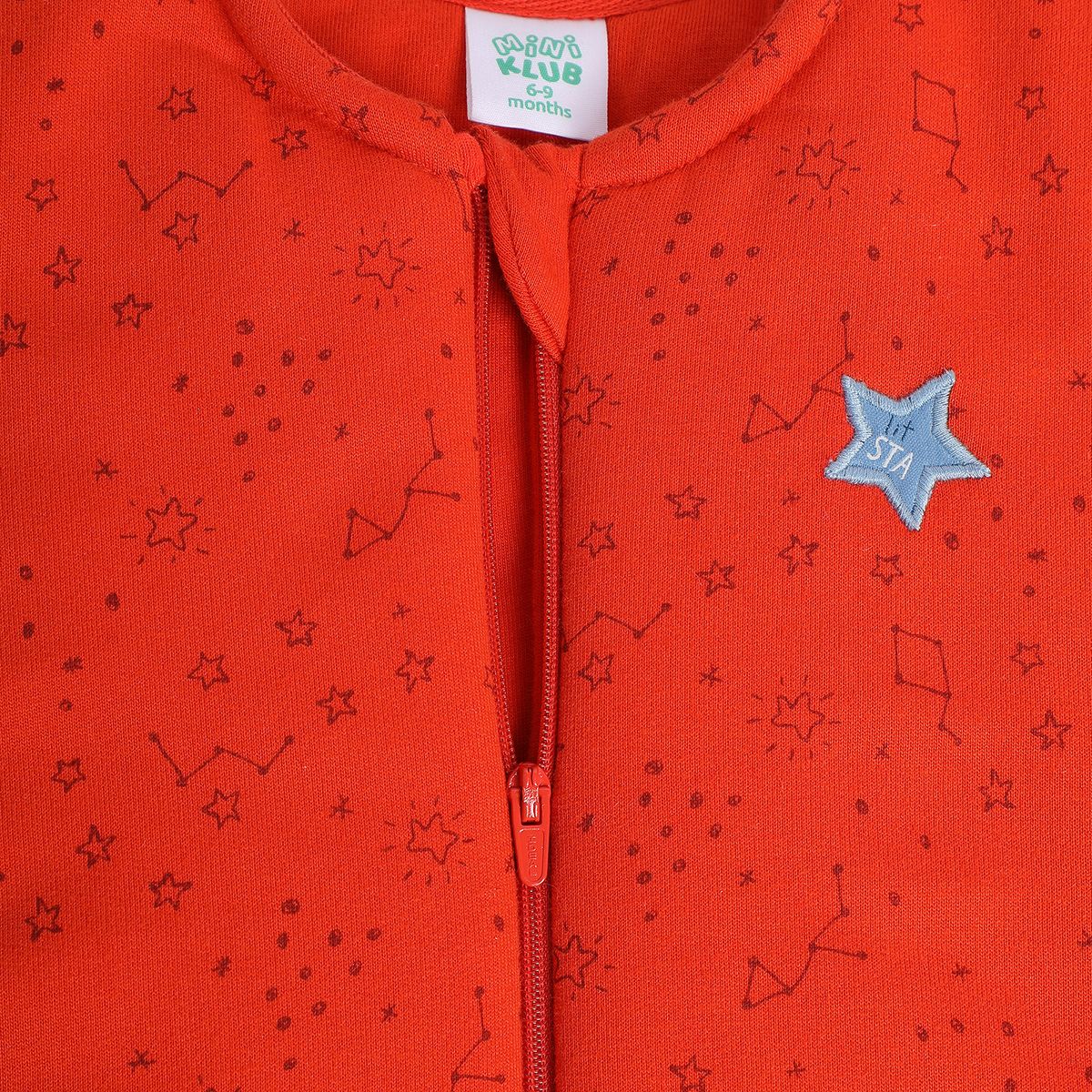Boys Red Pack Of 1 Romper