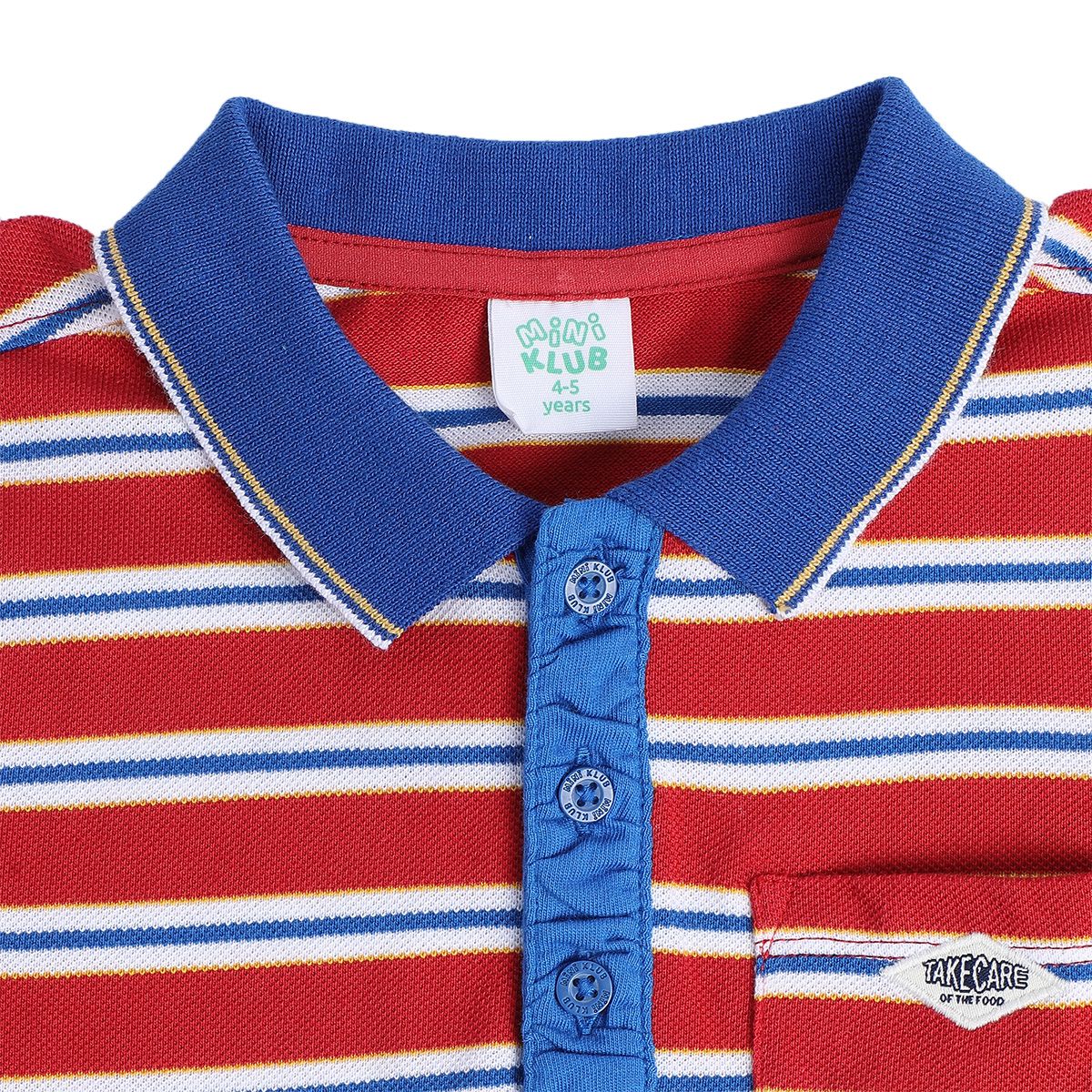 Boys Multicolor Pack Of 1 Polo
