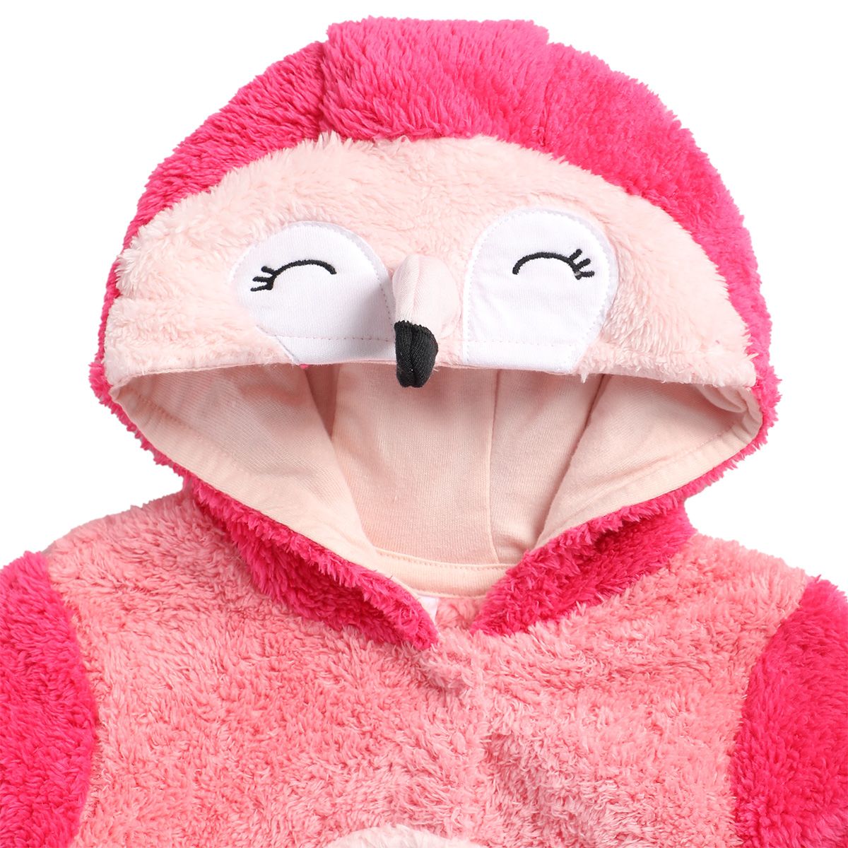 Girls Pink Pack Of 1 Sleep Suit