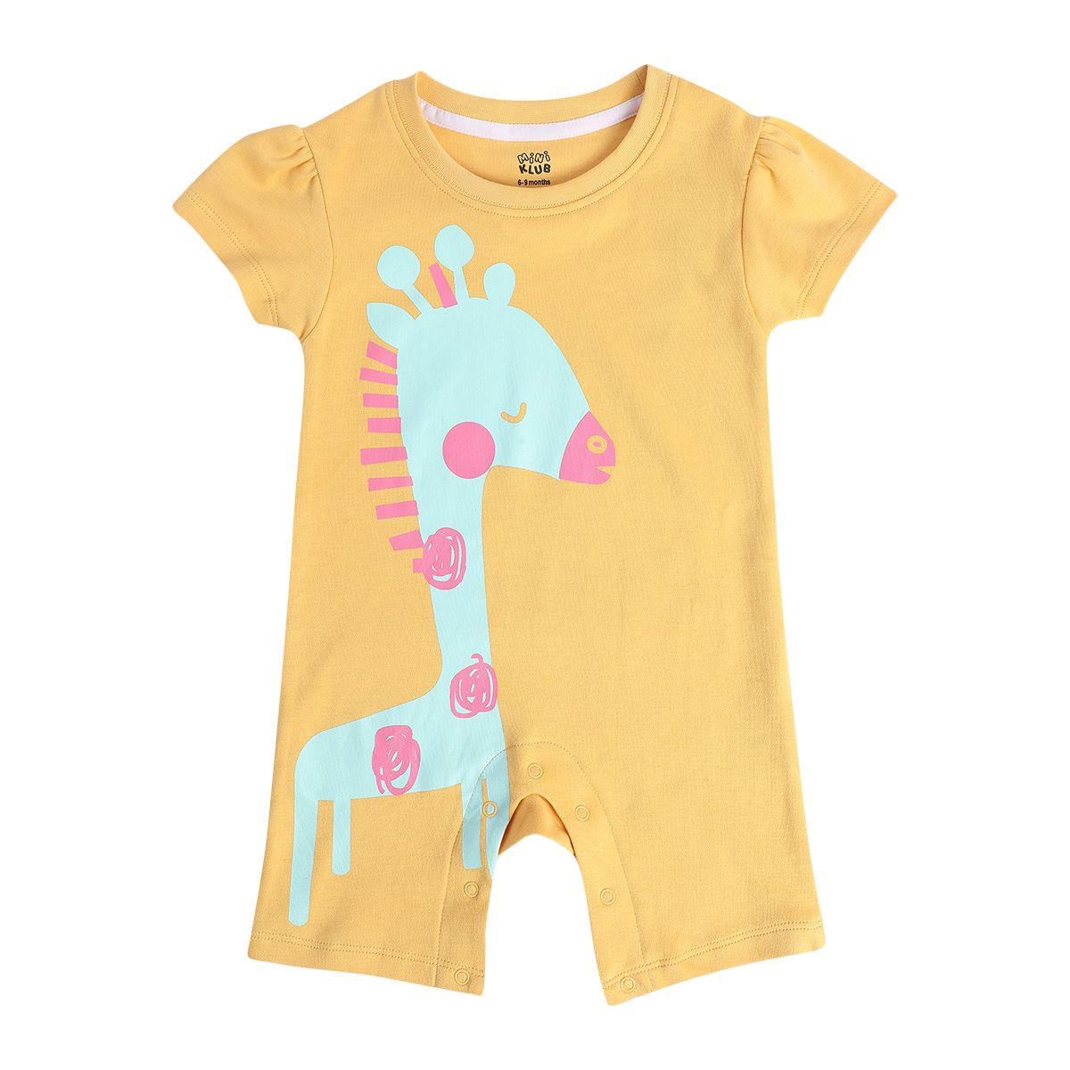 Girls Multicolor Pack Of 2 Romper