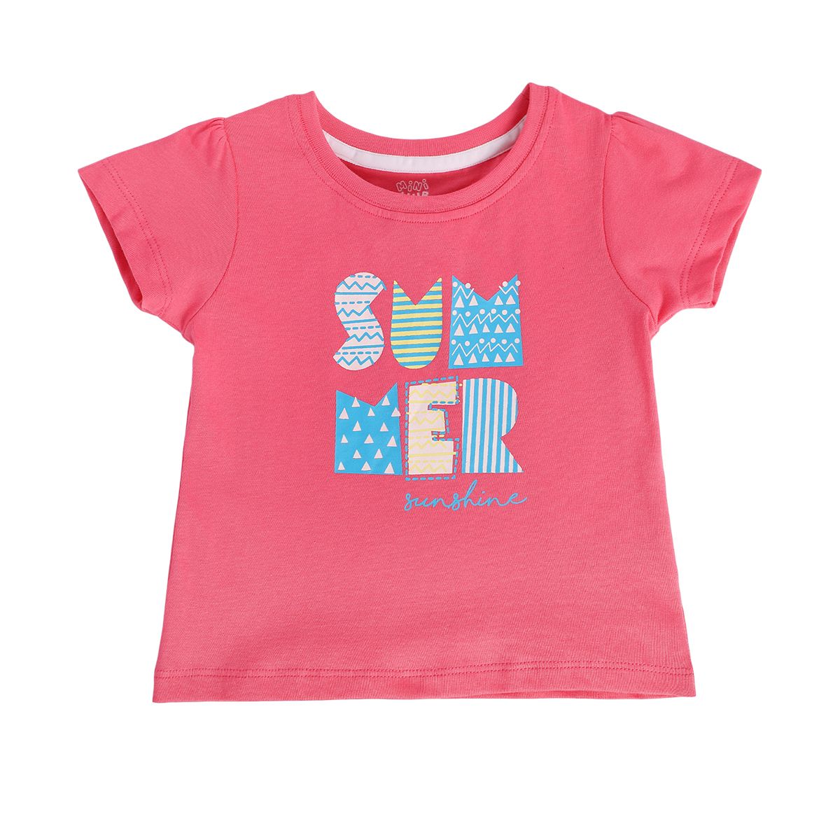 Girls Pink Pack Of 2 Top And Bottom
