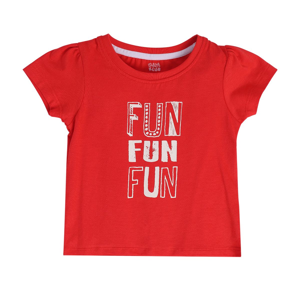 Girls Red Pack Of 2 Top And Bottom
