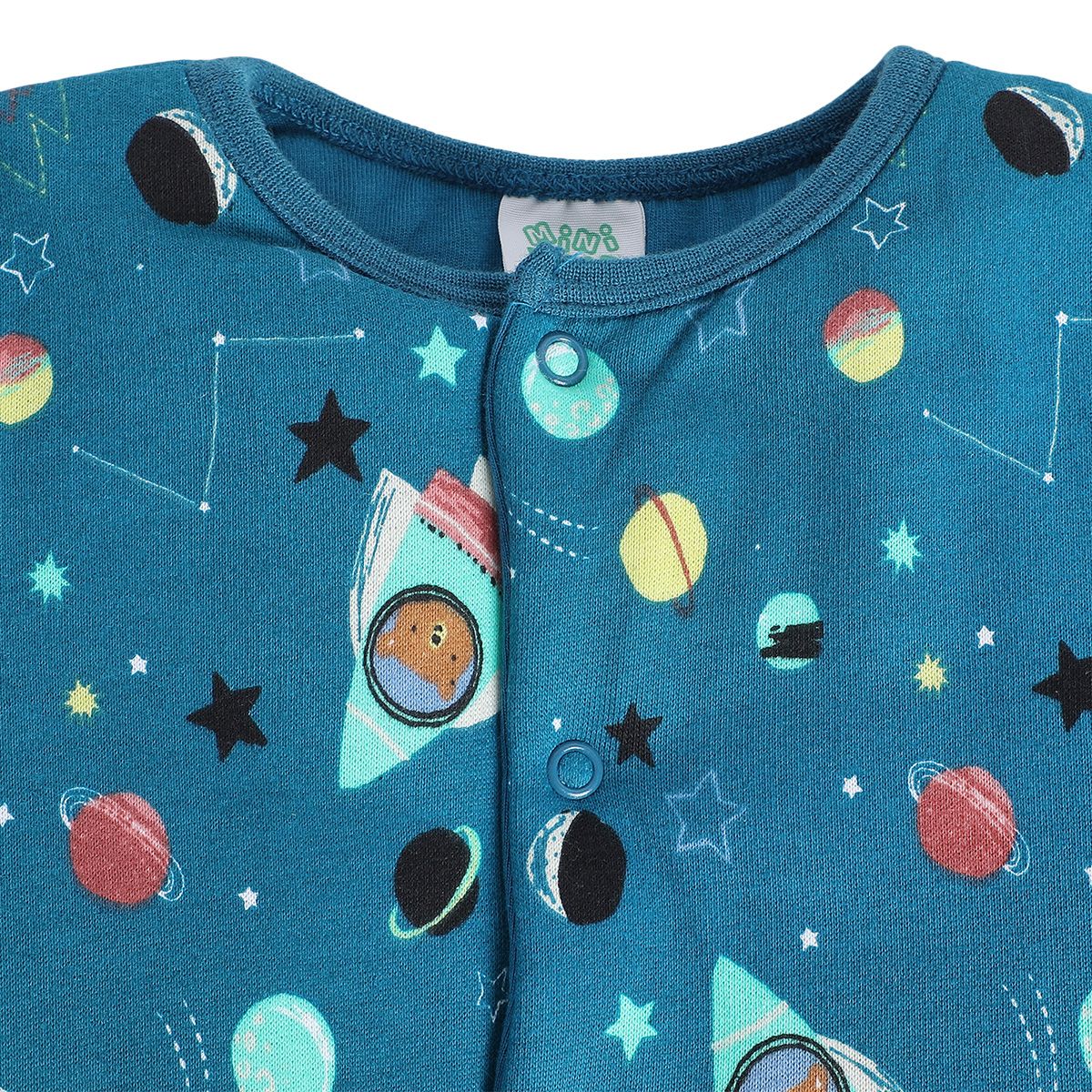 Boys Blue Pack Of 1 Romper