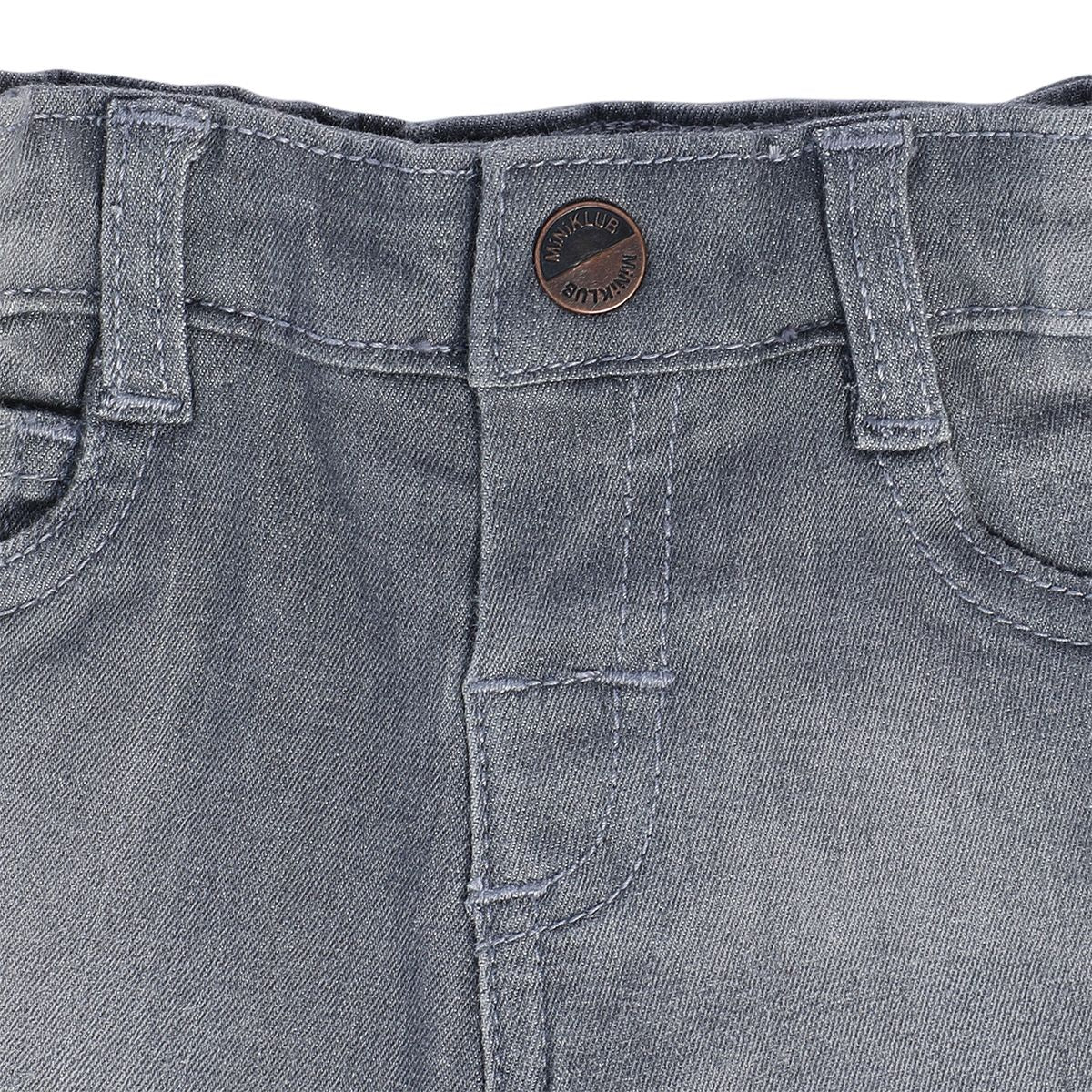Boys Grey Pack Of 1 Denim Pant